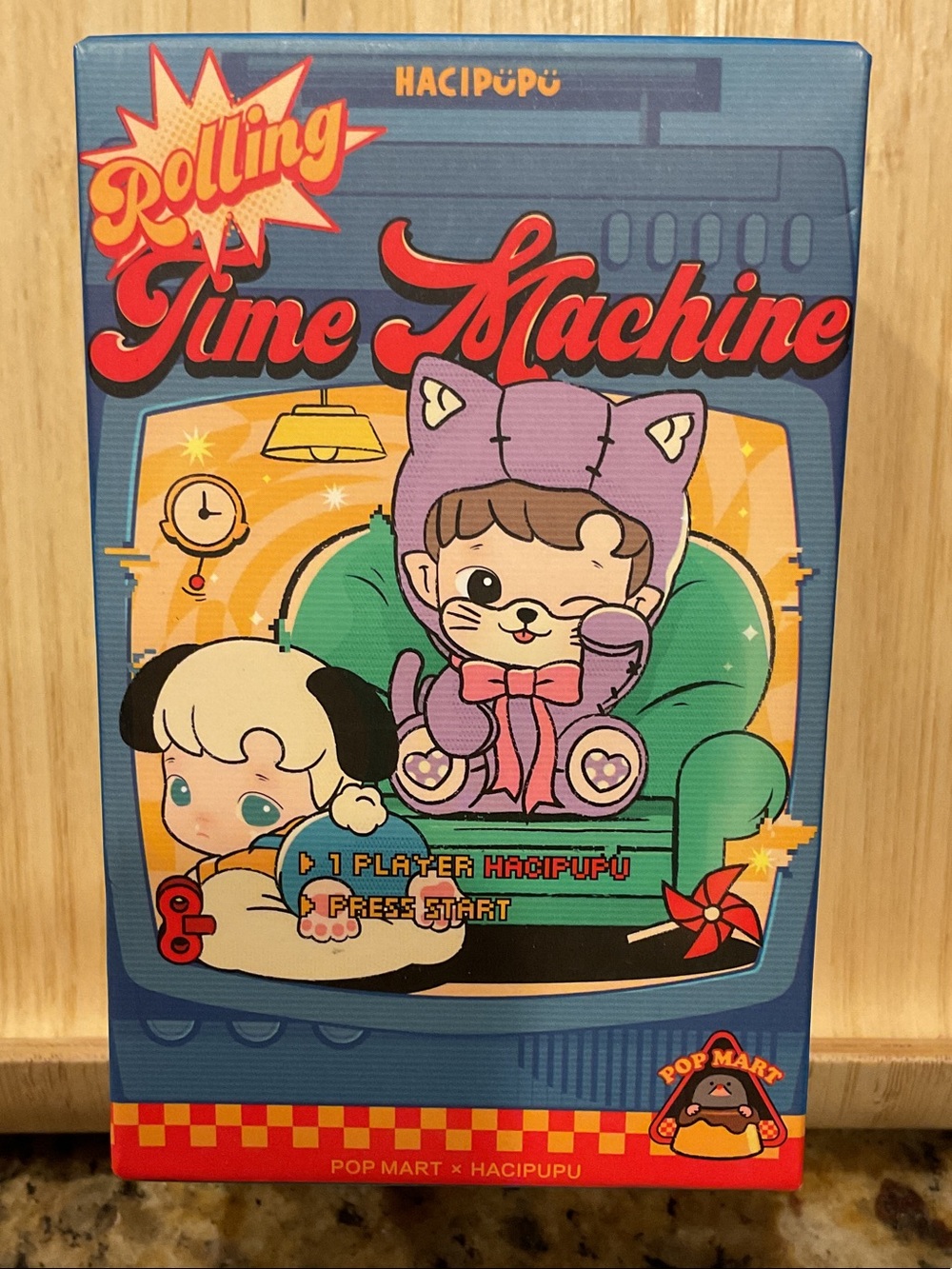 POP MART x HACIPUPU Rolling Time Machine Blink box unopened NIB